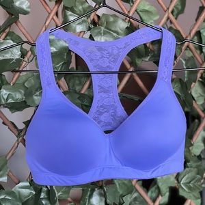 Victoria’s Secret Pink purple sports bra Sz S